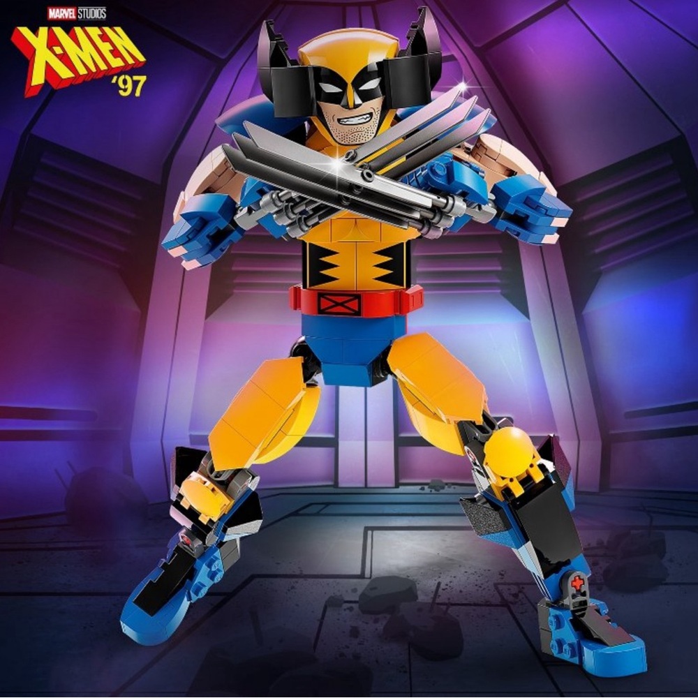 LEGO Marvel Wolverine Construction Figure Buildable Marvel Action Figure NWT - Picture 3 of 9